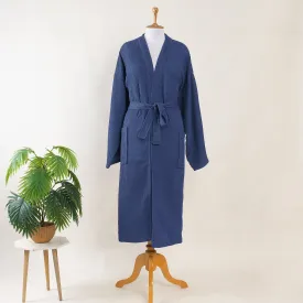 Men & Women's Cotton Bathrobe with Belt