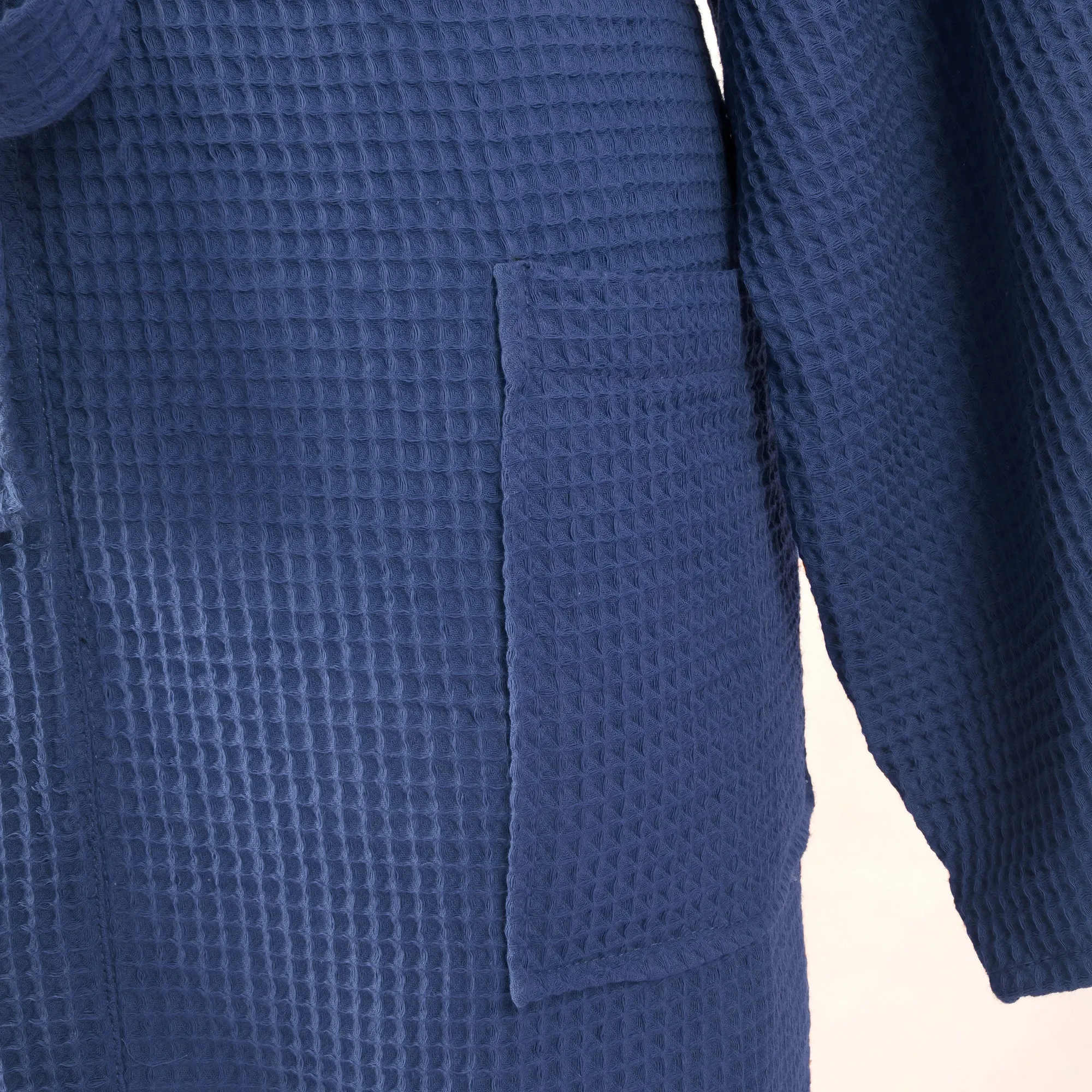 Men & Women's Cotton Bathrobe with Belt
