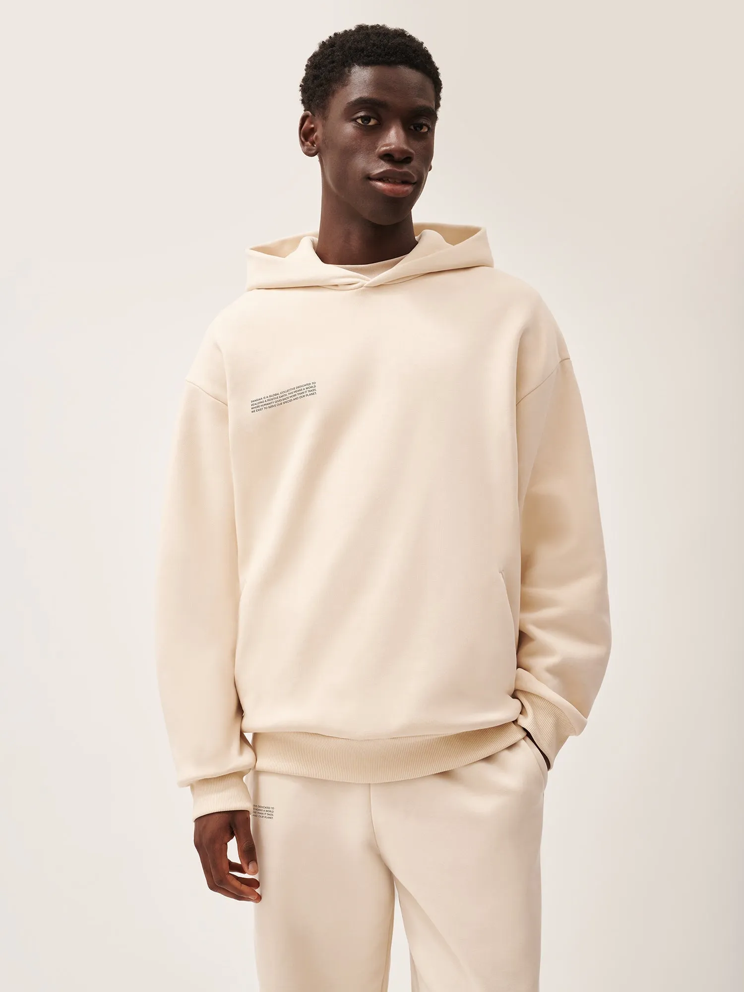 Mens Archive 365 Heavyweight Hoodie—sand