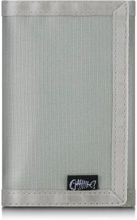 Mens Nylon Trifold RFID Wallet with ID Window, Slim Security Wallet for Card Cash Holder, Modern Fashion Stylish Wallet Gifts for Teen Boys and Men, One Size -Light Gray