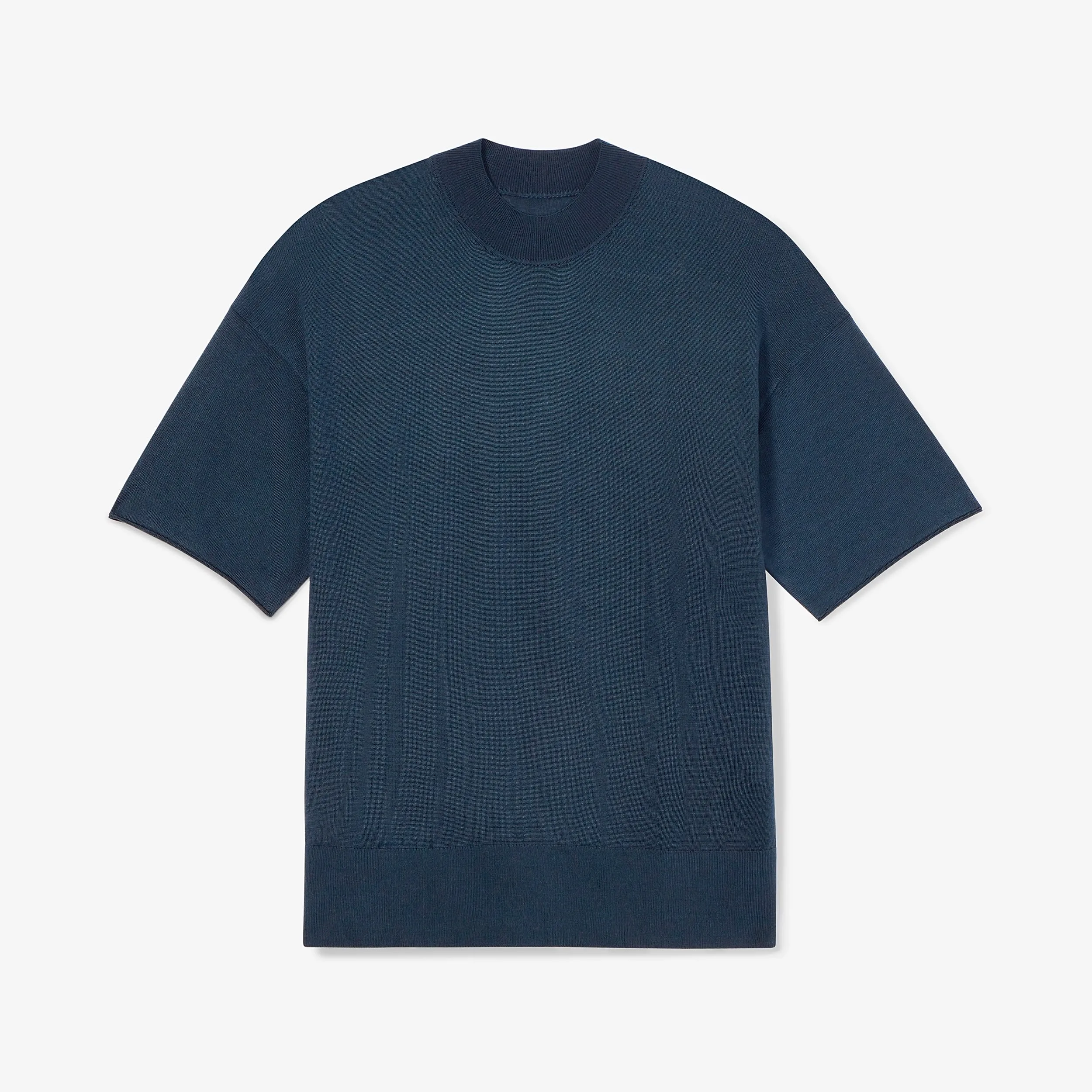 Mia Top - Silk Jersey :: Deep Sea
