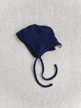 organic cotton bonnet - midnight