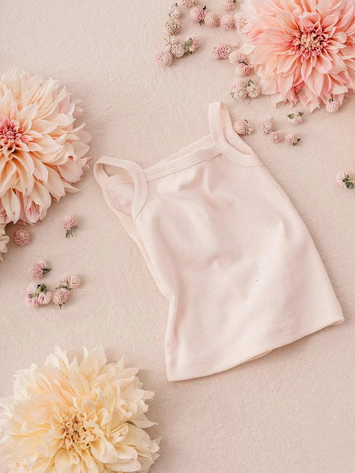organic cotton camisole - blush