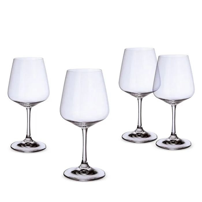 Ovid - Red wine goblet Set 4pcs