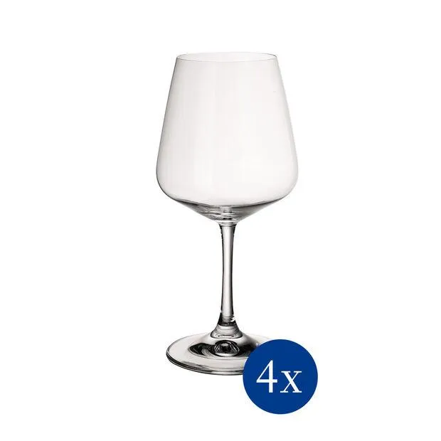 Ovid - Red wine goblet Set 4pcs