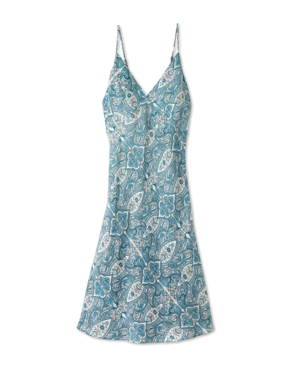 Paisley Cotton Silk Nightgown