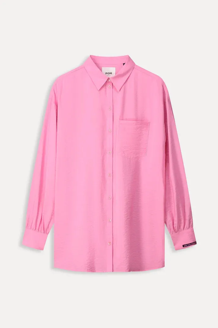 POM AMSTERDAM BLOUSE BLOOMING PINK