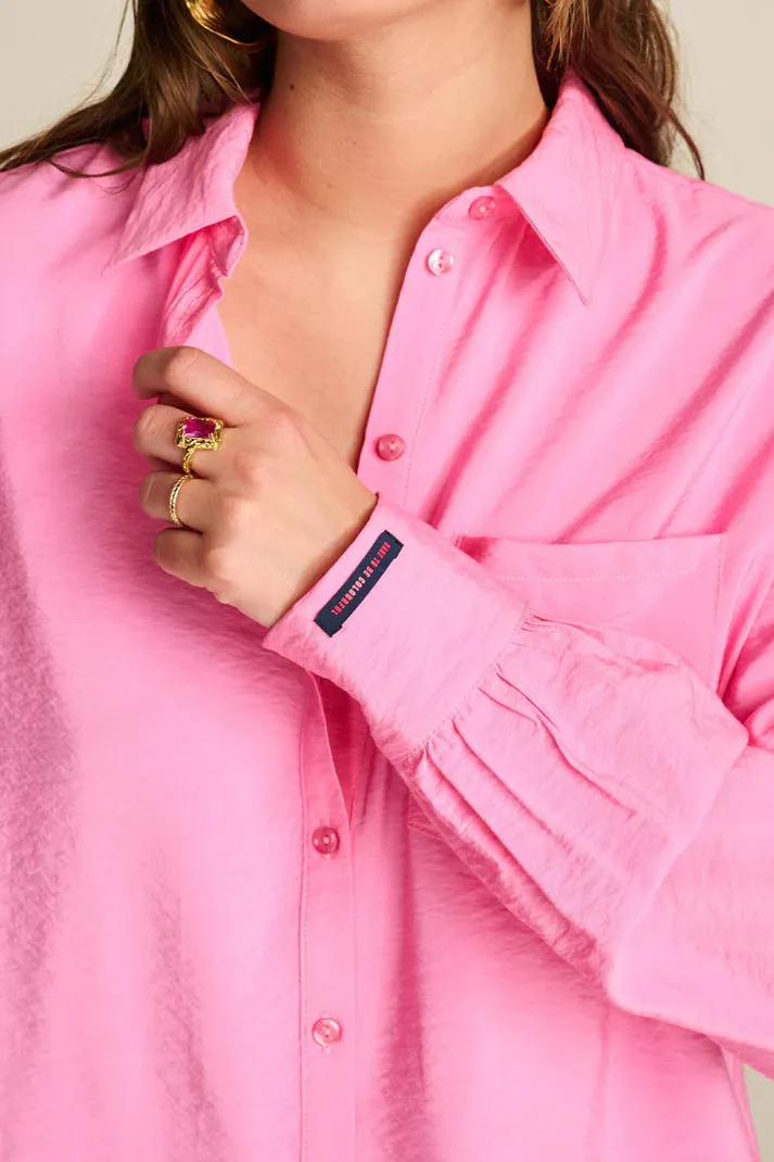 POM AMSTERDAM BLOUSE BLOOMING PINK