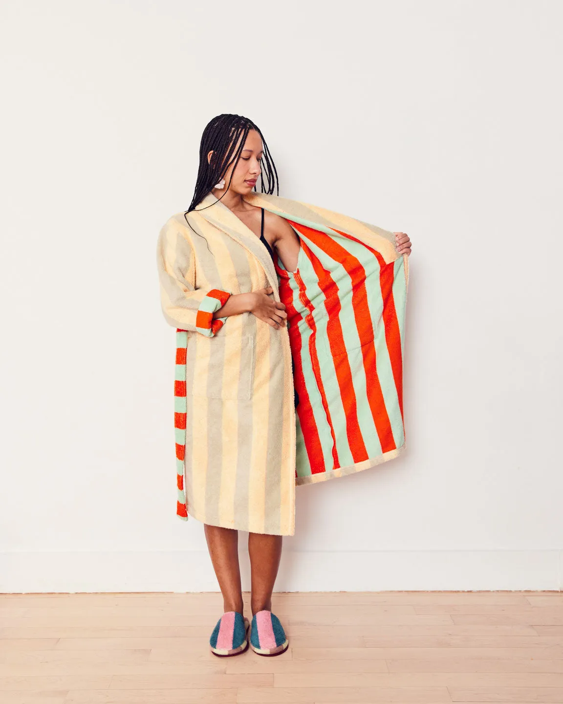 Robe - Mona Stripe