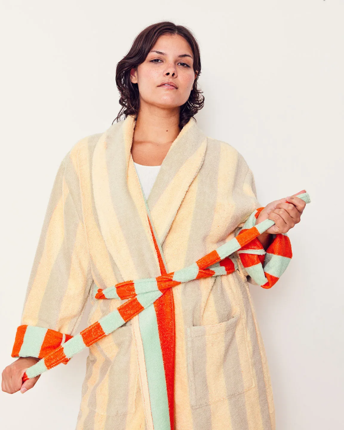 Robe - Mona Stripe