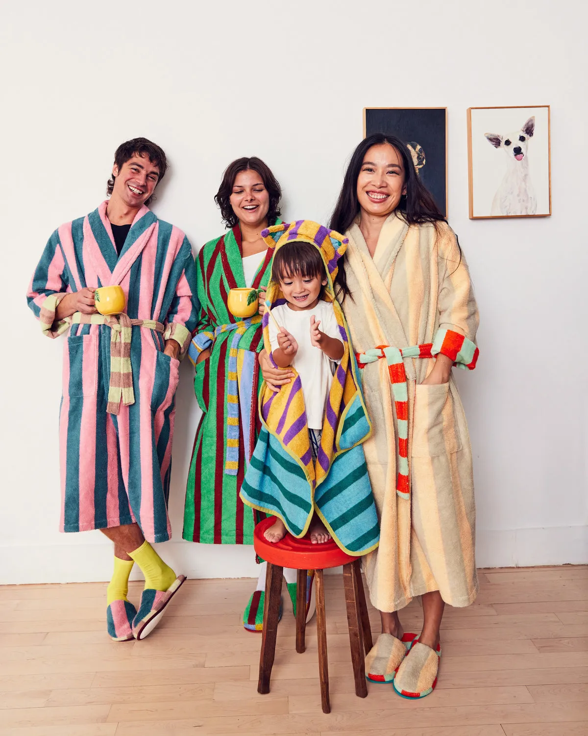 Robe - Mona Stripe