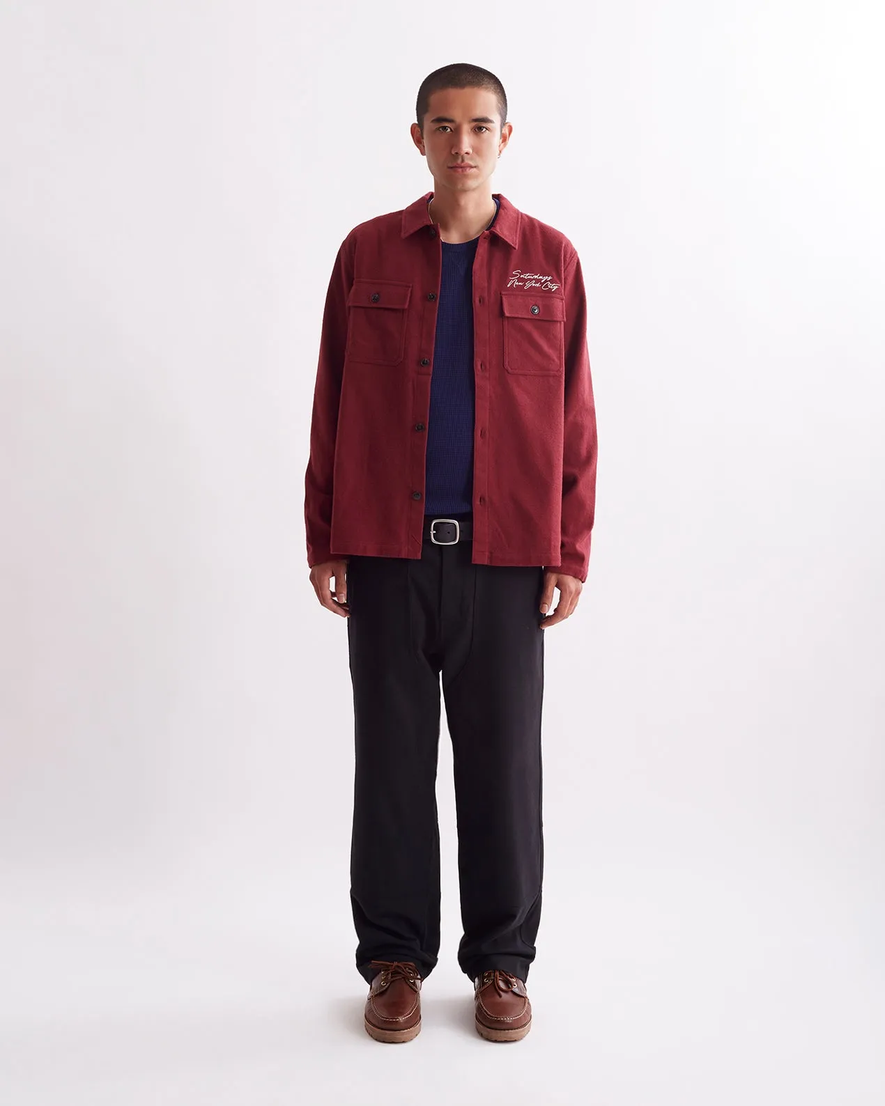 Ryan Solid Flannel Workshirt