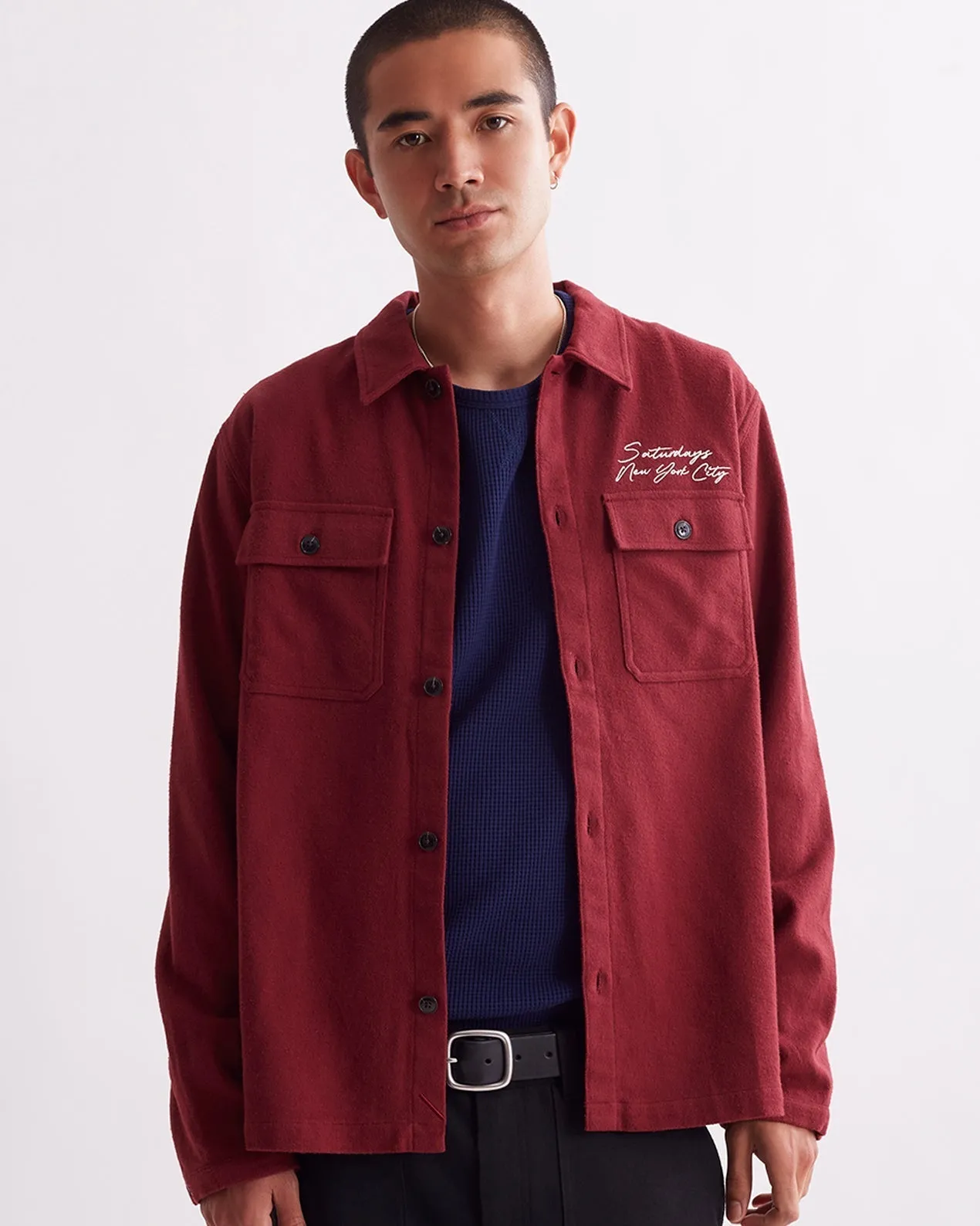 Ryan Solid Flannel Workshirt