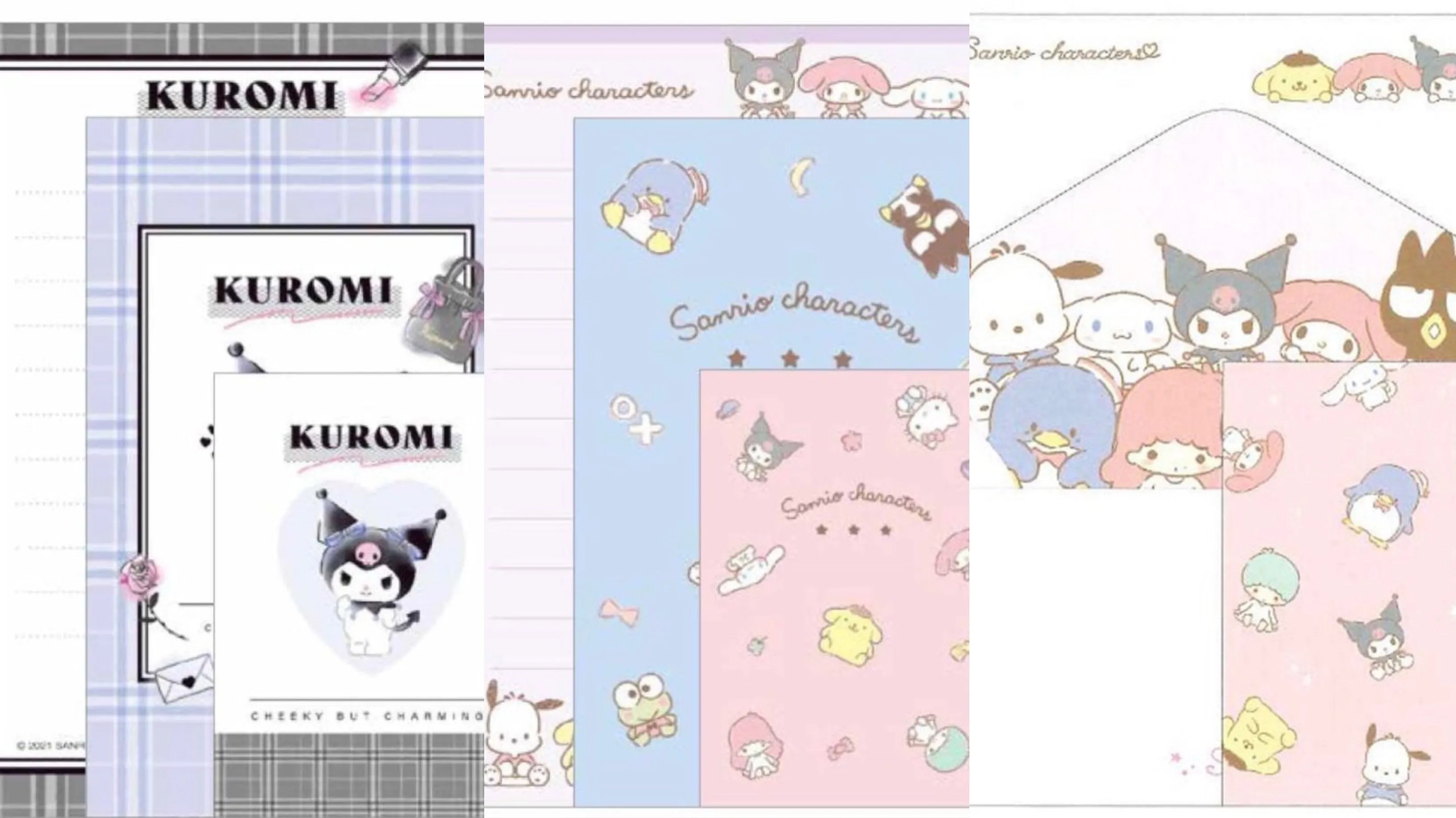 Sanrio Mini Letter Set (Various Styles)