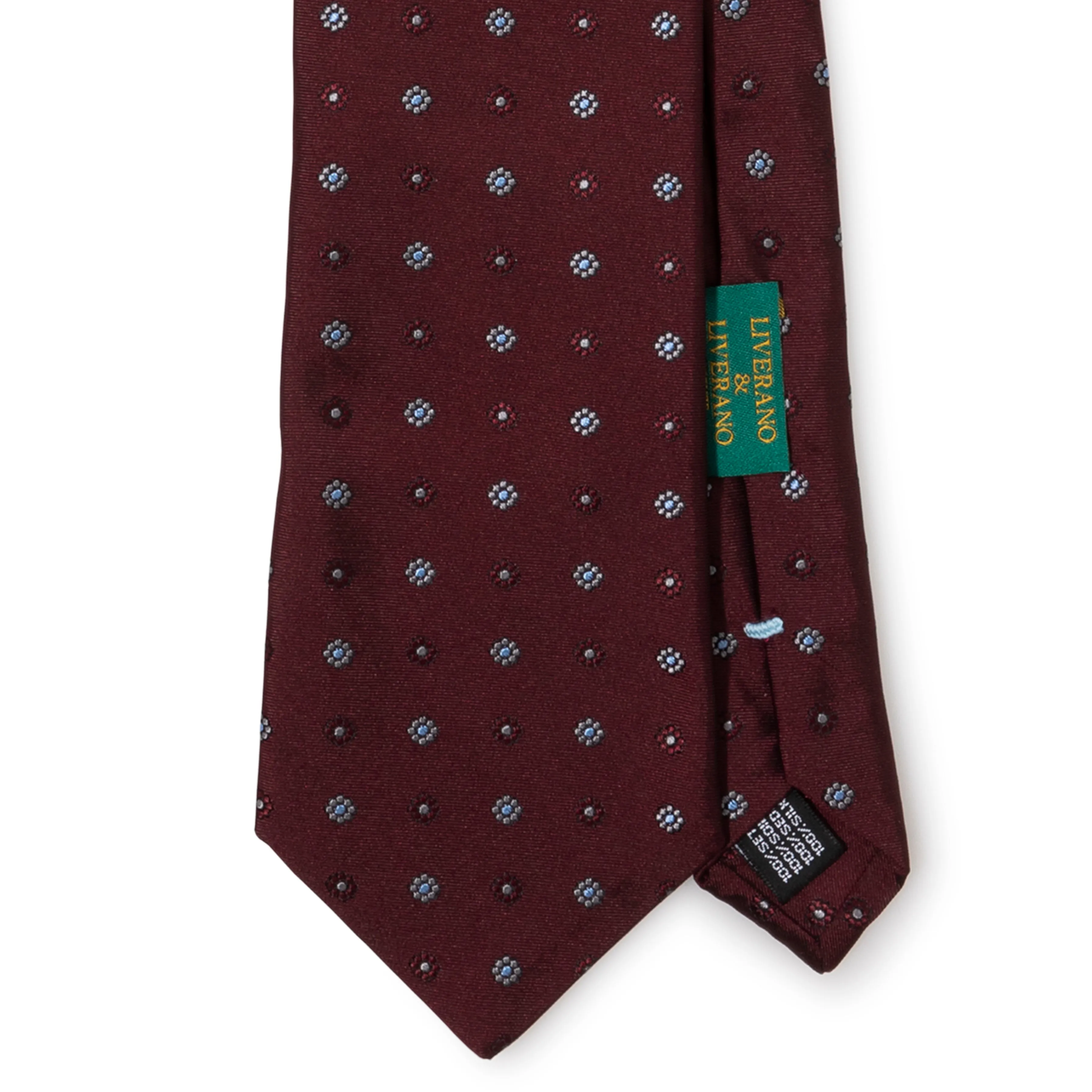 Silk Flower Tie