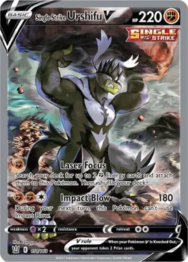 SINGLE STRIKE URSHIFU V 151/163
