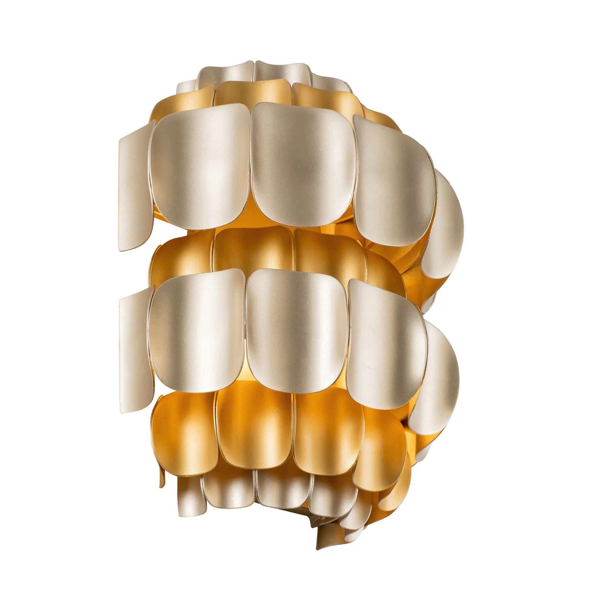 Swoon 382W01AGGD 1-Light Wall Sconce - Antique Gold/Gold Dust