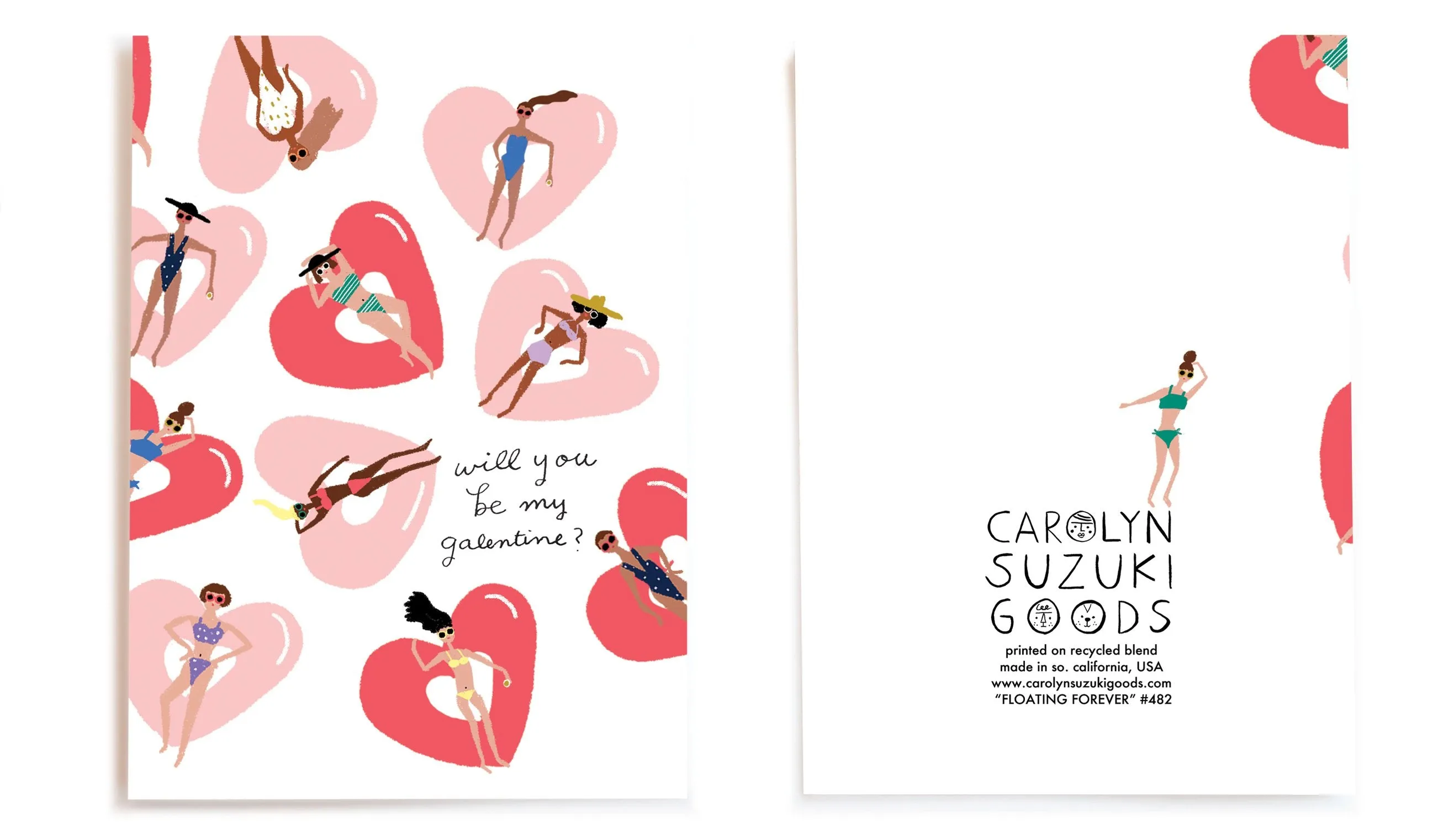 The Carolyn Suzuki Cards - Valentine's Styles