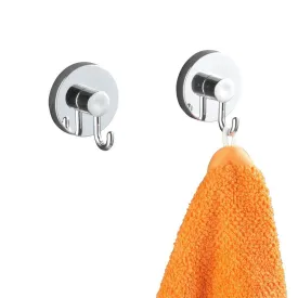 Vac Lock Round Suction Hooks 2 Pack