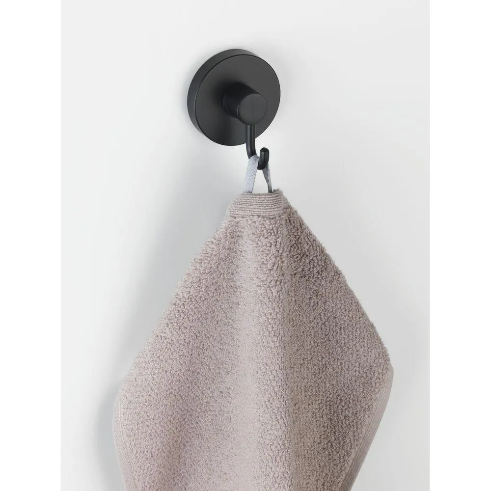 Vac Lock Suction Hooks 2 Pack Matte Black