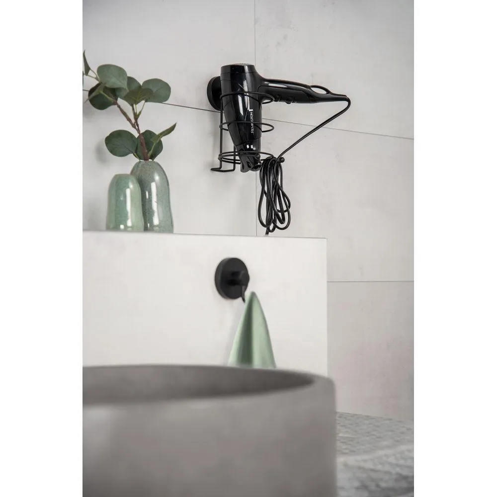 Vac Lock Suction Hooks 2 Pack Matte Black