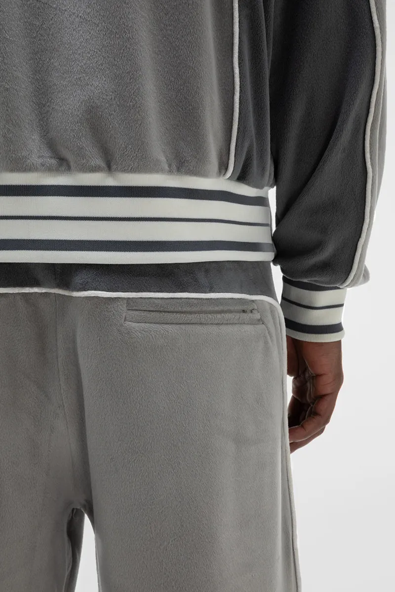 VELOUR JOGGER GREY