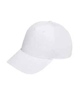 White - Golf performance crested cap